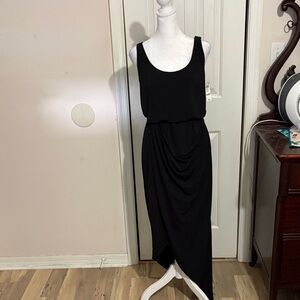 INC International Concepts Black Asymmetrical Dress